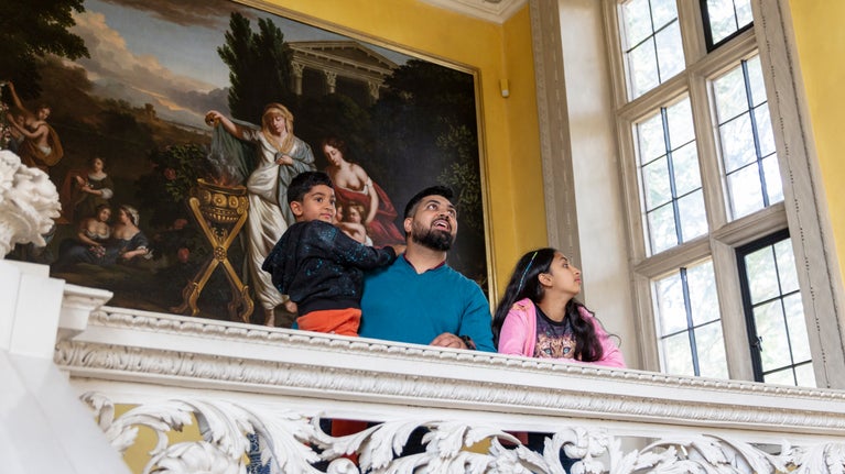 The Staircase Hall at The Children's Country House at Sudbury, Derbyshire